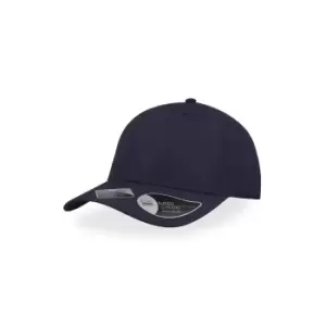 Image of Atlantis Recy Feel Recycled Twill Cap (One Size) (Navy)