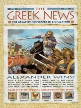 Image of The Greek News by Anton Powell and Philip Steele Hardback