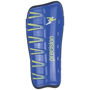 Image of Precision League "Slip-in" Pads Blue/Fluo Lime - Large