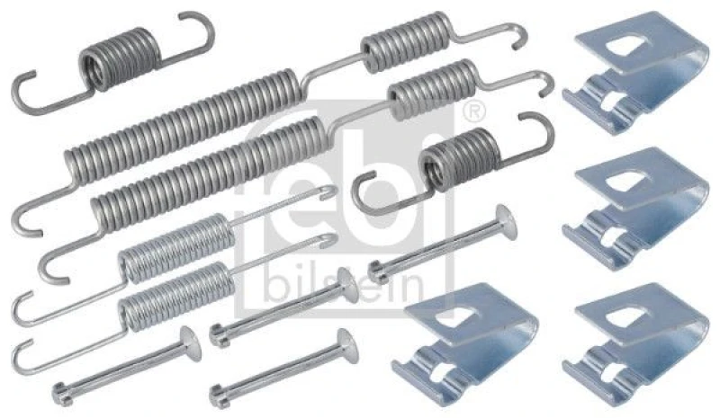 Image of Brake shoe fitting kit FEBI BILSTEIN 185319