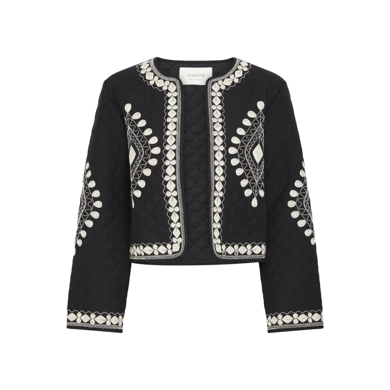 Image of b.Young Womens jacket b.young Damun Noir Female 38