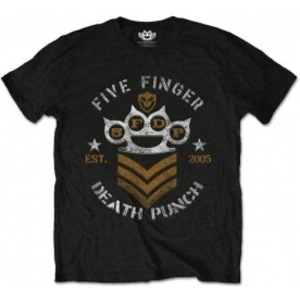 Image of FFDP Chevron Mens Black T Shirt: Large