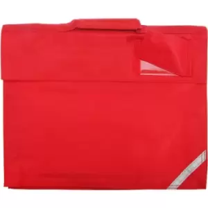 image of Quadra - Junior Book Bag - 5 Litres (Pack of 2) (One Size) (Bright Red)