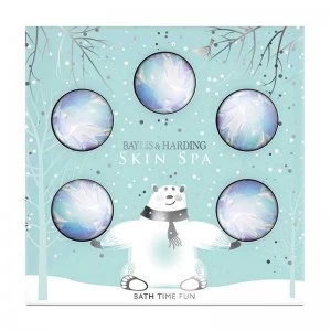 image of Baylis Harding Skin Spa 5 Bath Fizzers Gift Set