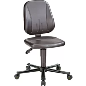 Image of ESD Unitec 2 Low Chair Black with Castors