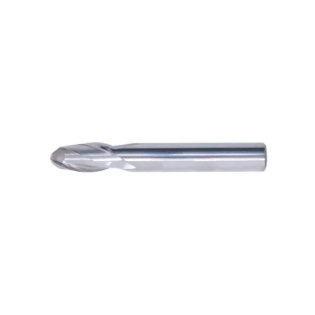 Image of 12.00MM Carbide Plain Shank 2 Flute Ball Nosed Slot Drills - Regular Ser - Kennedy