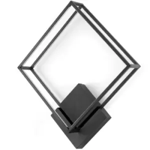 image of Onli Ping Integrated LED Wall Lamp, Black, 4000K