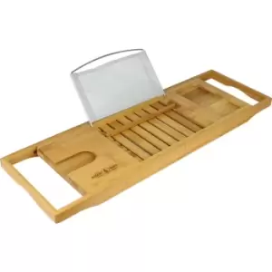 image of Extendable Bamboo Bath Caddy M&W - Multi