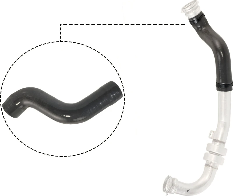 Image of GATES Charger intake hose GATES 09-0086