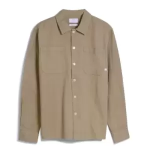 Image of Farah Isaacs Overshirt - Beige