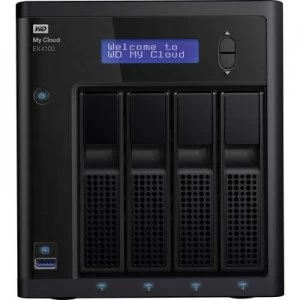 image of Western Digital WD My Cloud Expert Series EX4100 4Bay NAS Drive WDBWZE0320KBK-EESN