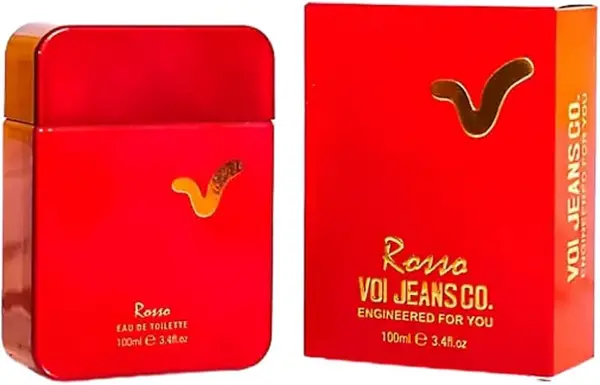 image of Voi Jeans Co Red Eau de Toilette For Him 100ml