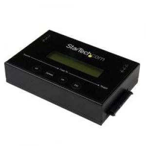 image of StarTech.com Standalone 2.5 / 3.5 SATA Hard Drive Duplicator and Eraser w/ High Duplication Speed