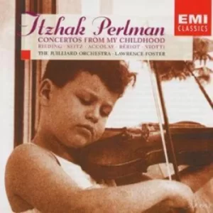 image of Concertos from My Childhood by Itzhak Perlman CD Album