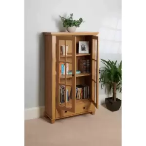 image of Greenhurst Display/Media Cabinet Oak