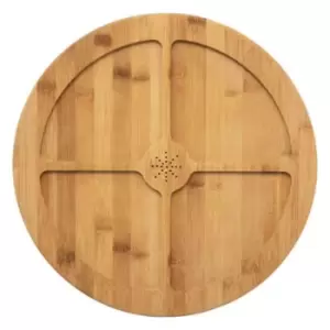 image of 5five Bamboo Revolving Serving Appetiser Tray