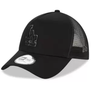 Image of New Era Mlb 940 Trucker Los Angeles Dodgers, Black, Male, Headwear, 12523912