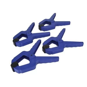 image of Faithfull Spring Clamp 75mm (3in) (Pack 4)