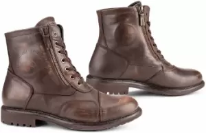 Image of Falco Aviator Motorcycle Boots, brown, Size 42, brown, Size 42