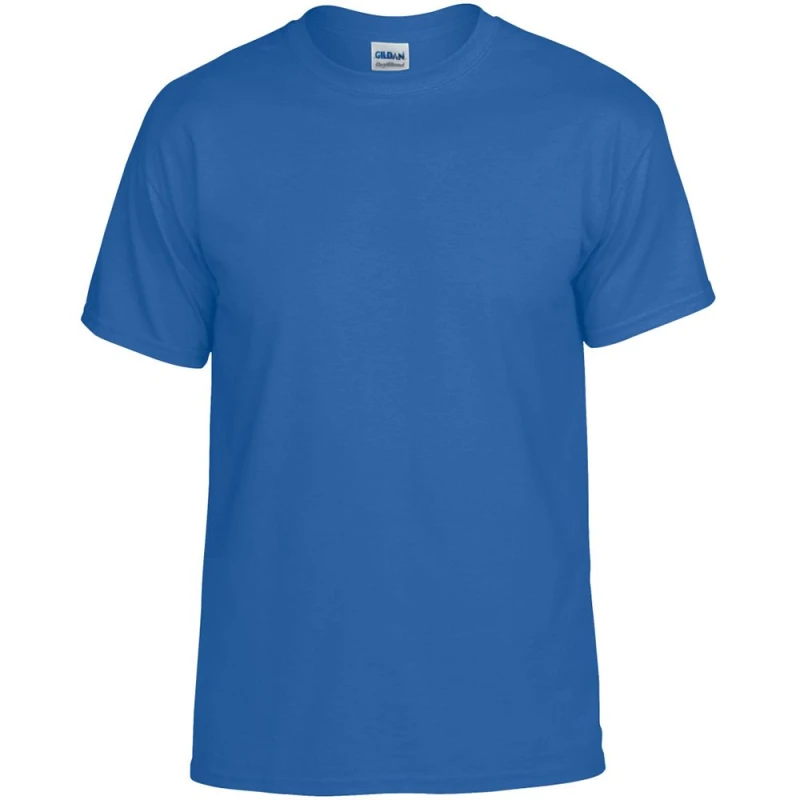 Image of Gildan Mens DryBlend Adult Short Sleeve T-Shirt in Royal Size: Small Royal Male S