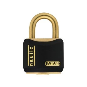 Image of ABUS Mechanical T84MB/40mm Yellow Rustproof Padlock Keyed Alike 8402
