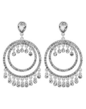 image of Mood Silver Droplet Drop Earring