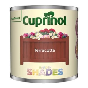 Image of Cuprinol Garden shades Terracotta Matt Wood Paint 125ml Tester pot