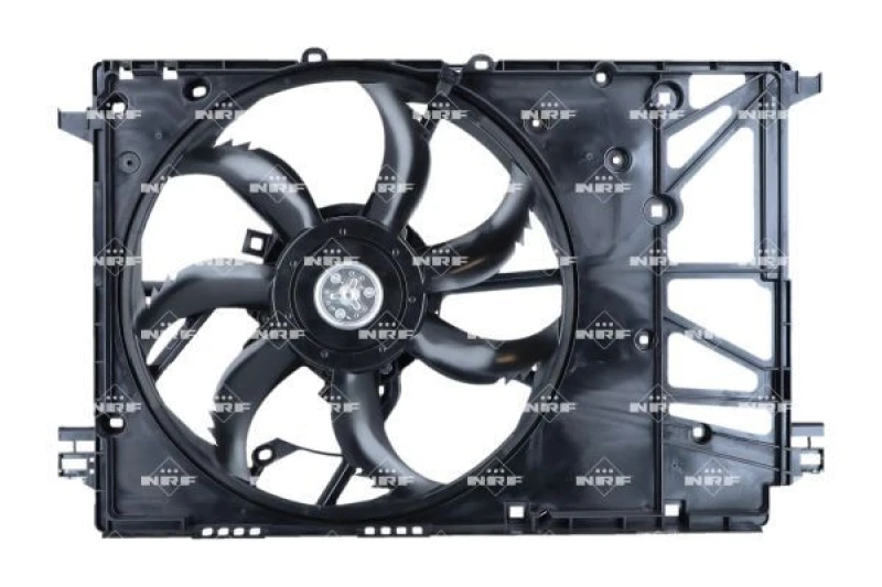 Image of NRF 470077 Cooling Fan with radiator fan shroud Fan,radiator (508)