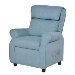 Image of HOMCOM Kid Recliner Sofa Lounger Angle Adjustable Armchair with Footrest for 3-8 years