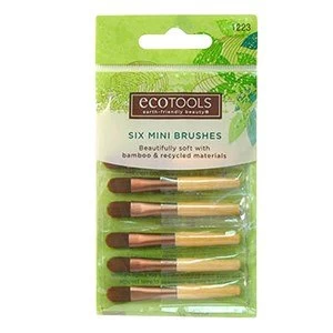 image of EcoTools Bamboo Mini Brushes 6 Brushes