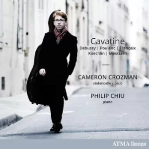 image of Cavatine Debussy/Poulenc/Francaix/Koechlin/Messiaen by Claude Debussy CD Album