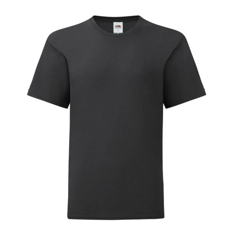 Image of Fruit Of The Loom Iconic 150 boys's in Black
