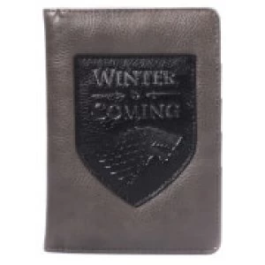 image of Game Of Thrones Winter Is Coming Passport Holder