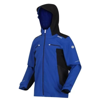 Image of Regatta Junior Highton II Waterproof & Breathable Jacket - SurfSpry/Blk