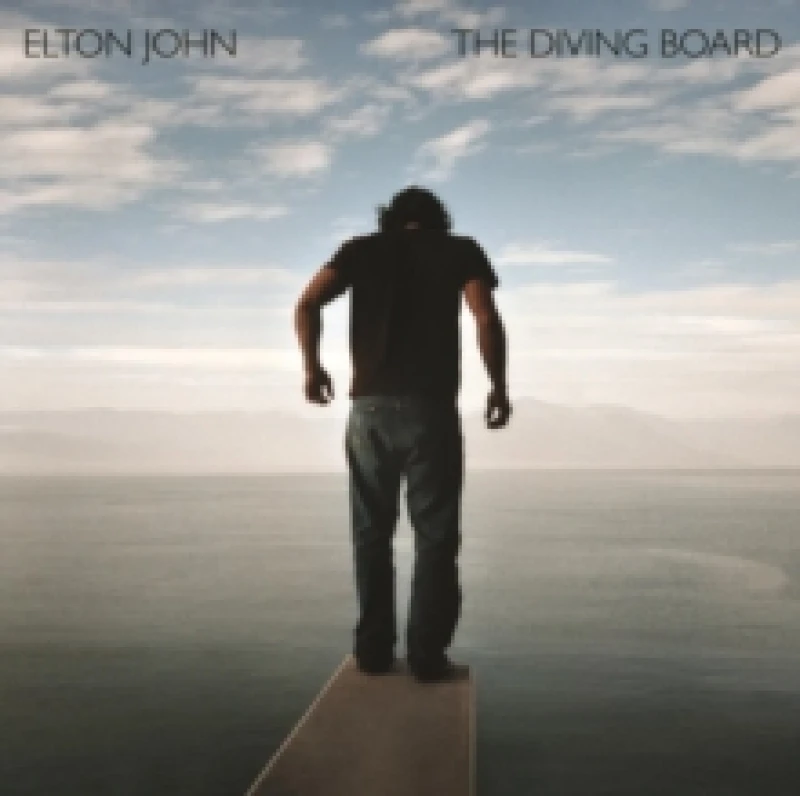 Image of Elton John The Diving Board 2LP Black unisex