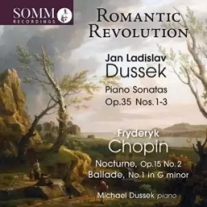 image of Michael Dussek Romantic Revolution by Jan Ladislav Dussek CD Album