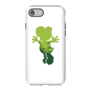 image of Nintendo Super Mario Yoshi Silhouette Phone Case - iPhone 7 - Tough Case - Gloss