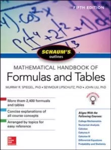 Image of Schaum's Outline of Mathematical Handbook of Formulas and Tables, Fifth Edition