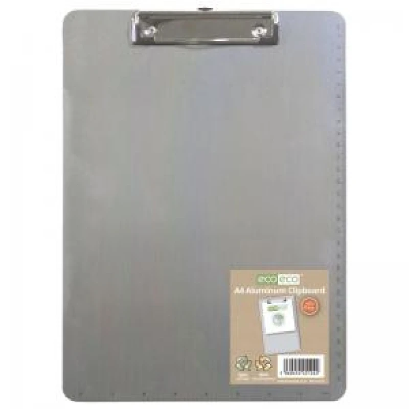 Image of Eco Eco Aluminum A4 Clipboard eco124-S