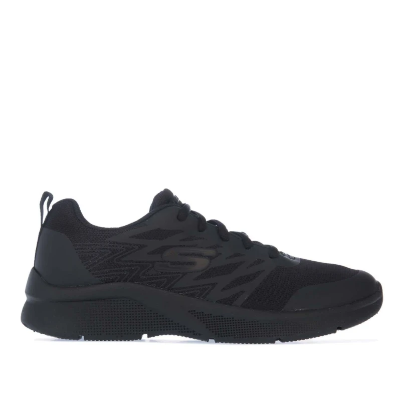 Image of Skechers Children Quick Sprint Trainers - Black C10