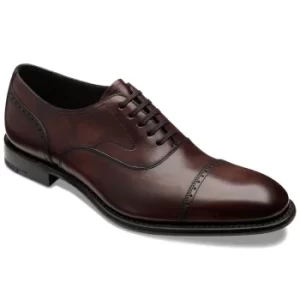 Image of Loake Mens Hughes Shoe Burgundy 9