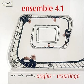 Image of Ensemble 4.1 - Mozart/Verhey/Gieseking: Origins - Ursprünge CD