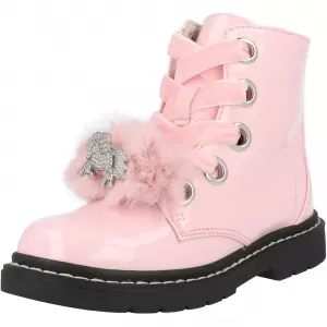 Image of Lelli Kelly Girls Fiocco Di Neve Unicorn Ankle Boot - Pink