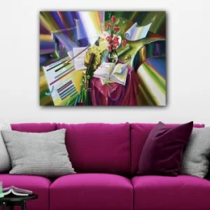 Image of 1105735442_70100 Multicolor Decorative Canvas Painting