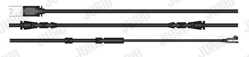 Image of CHAMPION FWI418 Brake Pad Wear Sensor Warning Contact,brake pad wear (407)