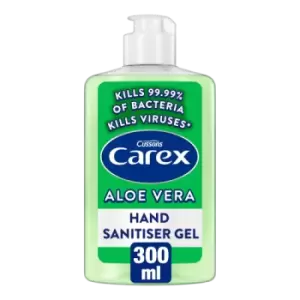 image of Carex Hand Sanitising Gel Aloe Vera 300ml Bottle