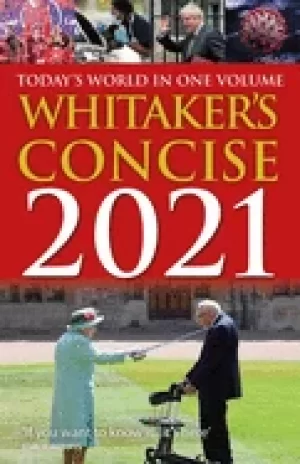Image of whitakers concise 2021 todays world in one volume