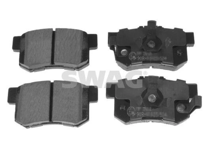 Image of Brake pad set SWAG 33 10 7113