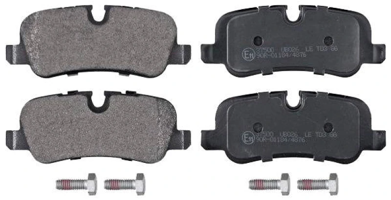 Image of A.B.S. 37500 Brake pad set prepared for wear warning indicator Brake Pad Set,disc brake (402)