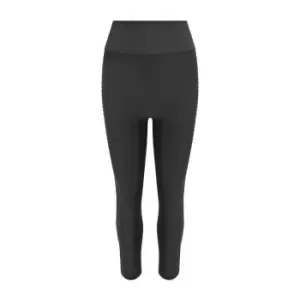 image of AWDis Womens/Ladies Cool Girlie Seamless Leggings (M) (Jet Black)